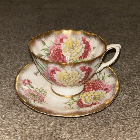 🏵️ {PRICE FIRM} Vintage Fine China Teacups & Saucers {Set of 6} - Picture 8 of 12